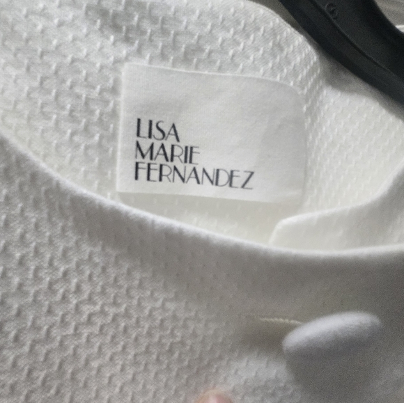 Lisa Marie Fernandez Scallop Dress XXS 0 - Picture 4 of 5